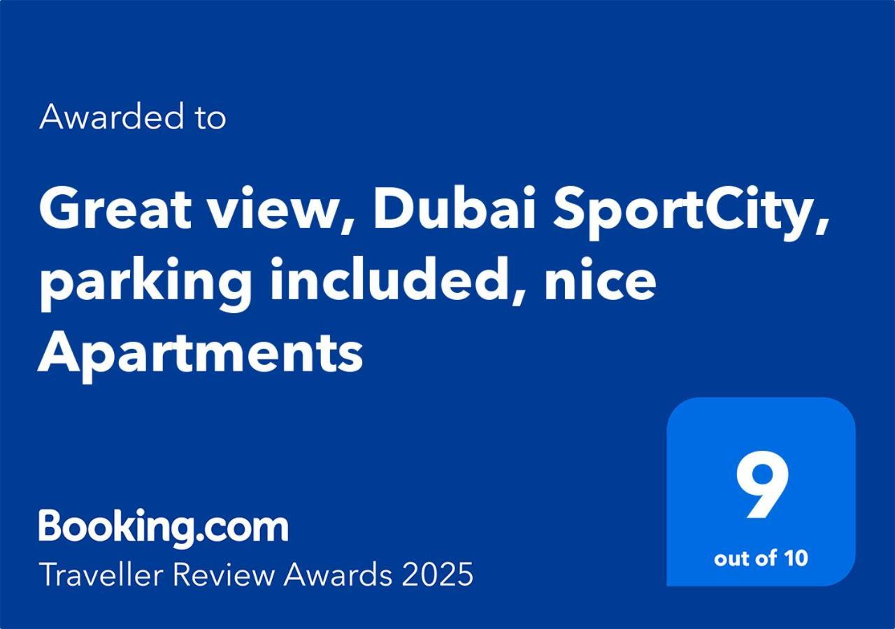 Great View, Dubai Sportcity, Parking Included, Nice Apartments 外观 照片